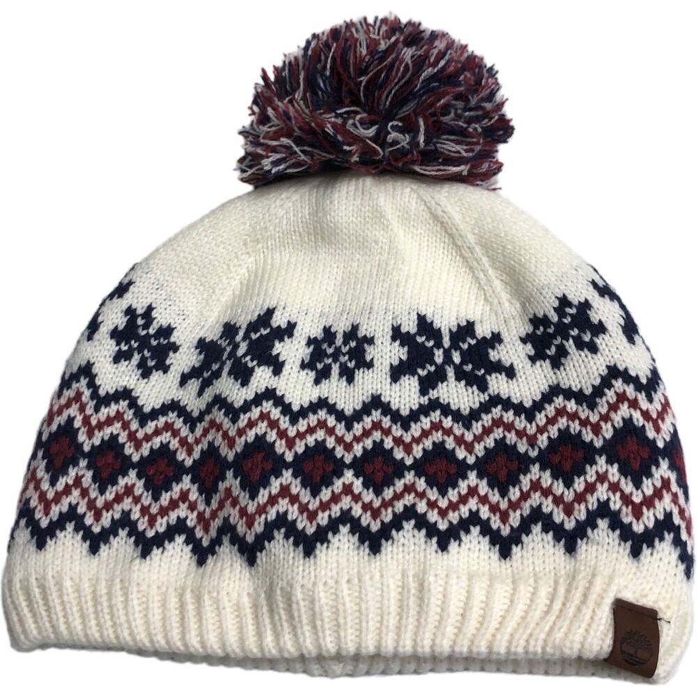 Timberland Pom Pom Beanie Hat